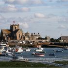 Barfleur , lumière du matin.