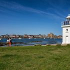 Barfleur mit dem Leuchtturm Cracko