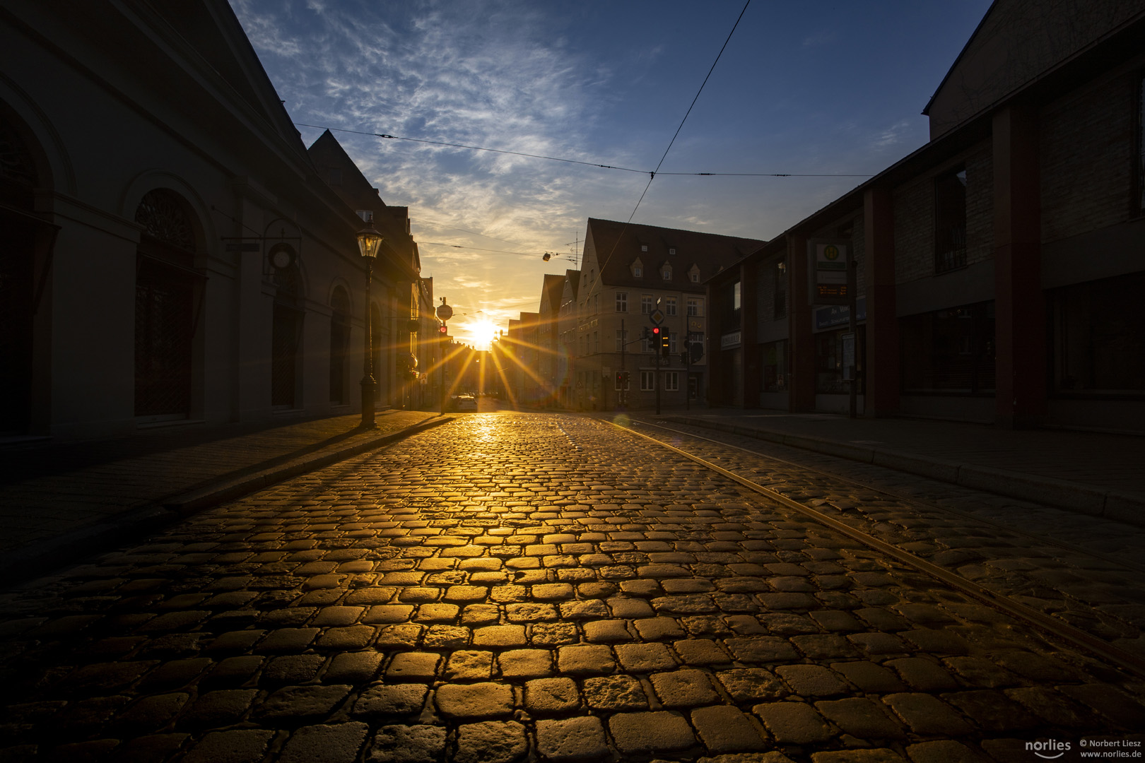 Barfüßerstraße Morgenstimmung