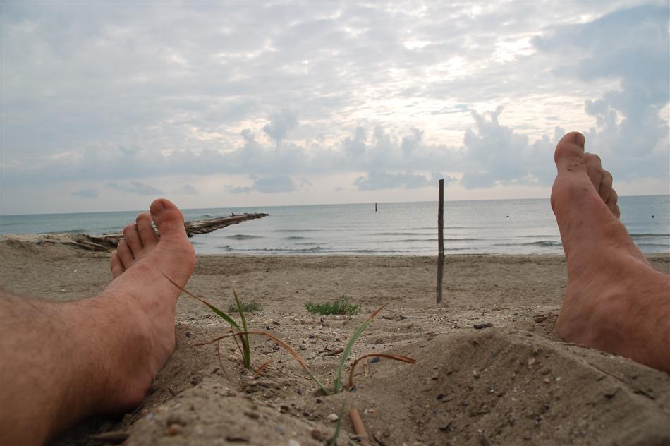 barfuss am strand