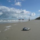 barfuss am Strand