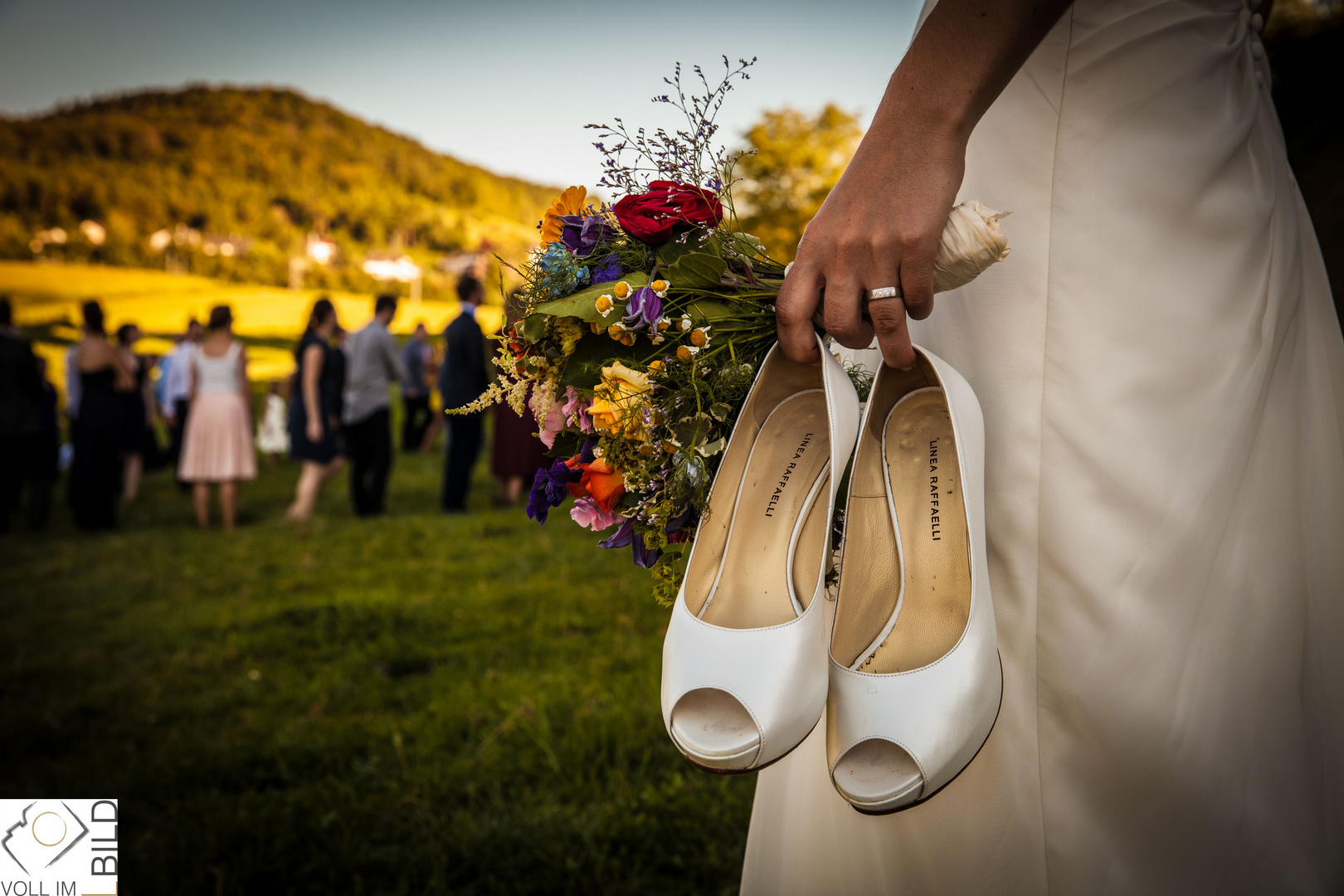 Barfuss an der Hochzeit