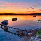 Barges at Pula bay, Croatia