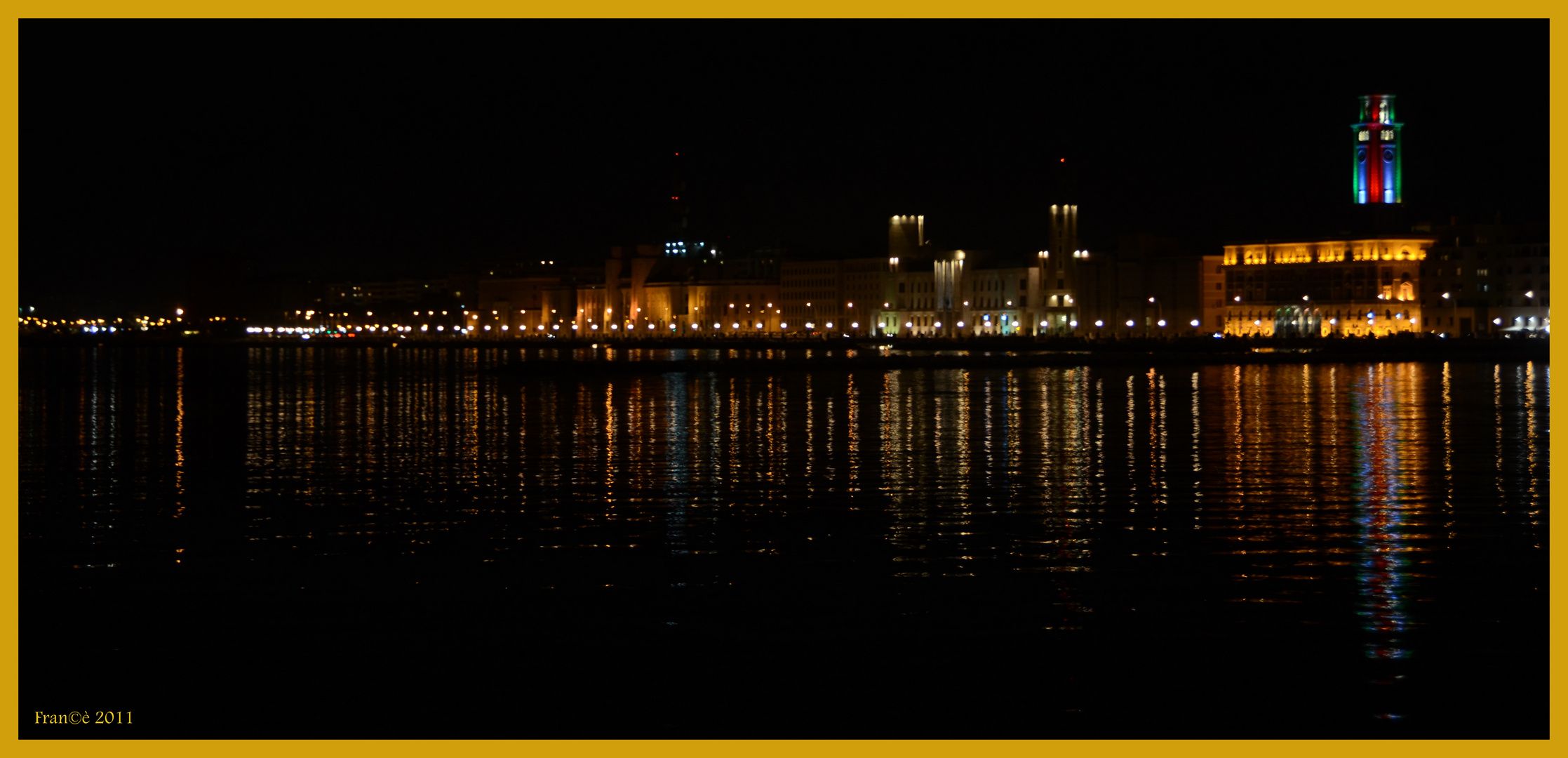 Bari by night