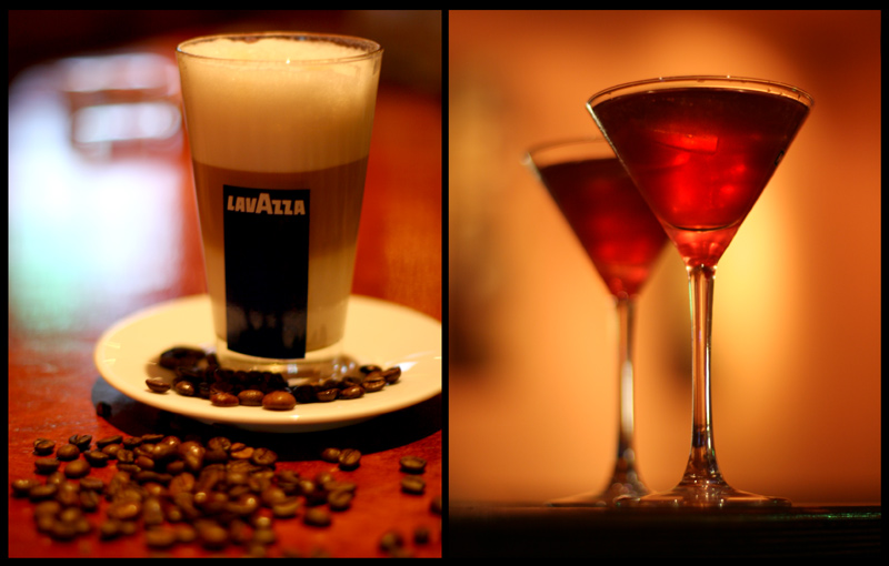 barImpressionen -latte vs cosmopolitan-