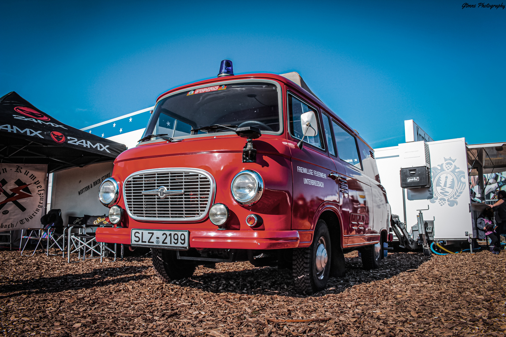 Barkas Feuerwehrfahrzeug 