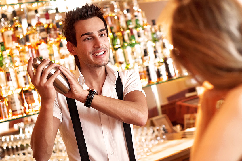 Barkeeper Foto & Bild erwachsene, zwei menschen, mehrere menschen Bilder auf