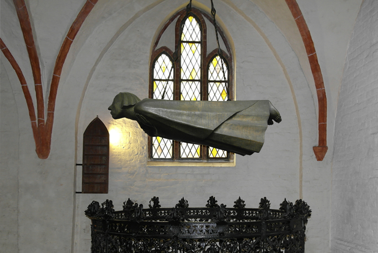 Barlachs Schwebender im Dom zu Güstrow