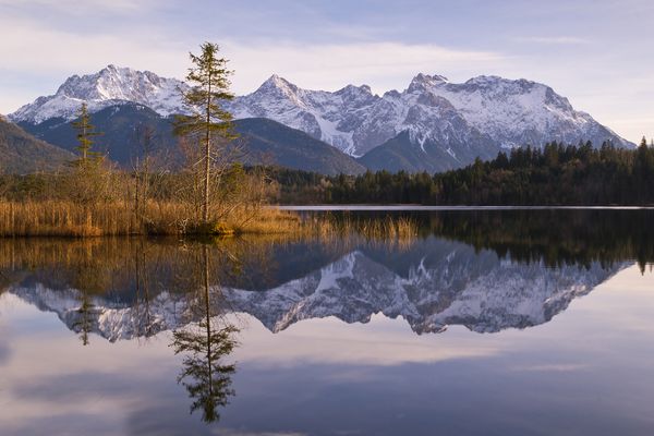 Barmsee am Fuß des Karwendel