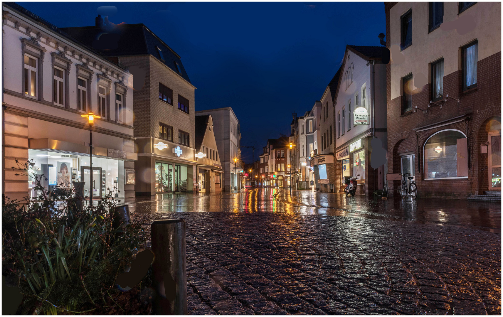 Barmstedt im Regen