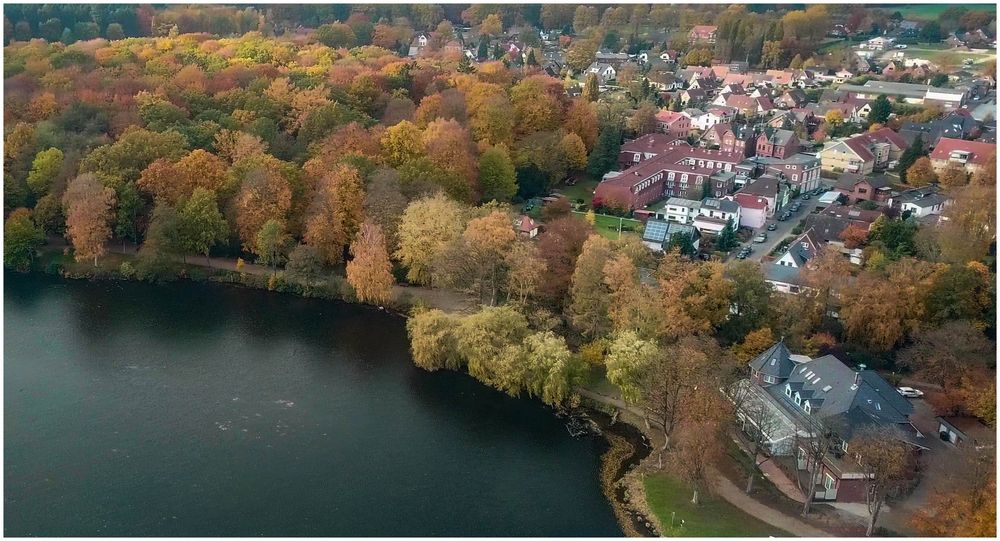 Barmstedt mit dem Rantzauer See