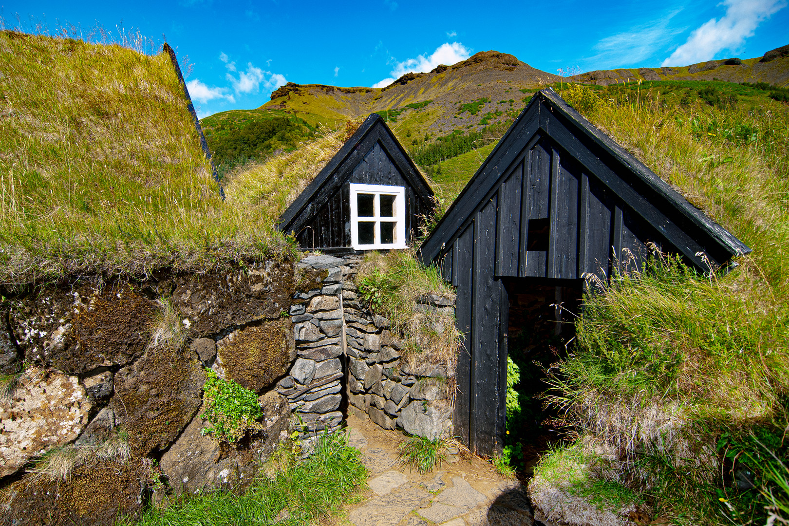 Barn huts near Selfoss