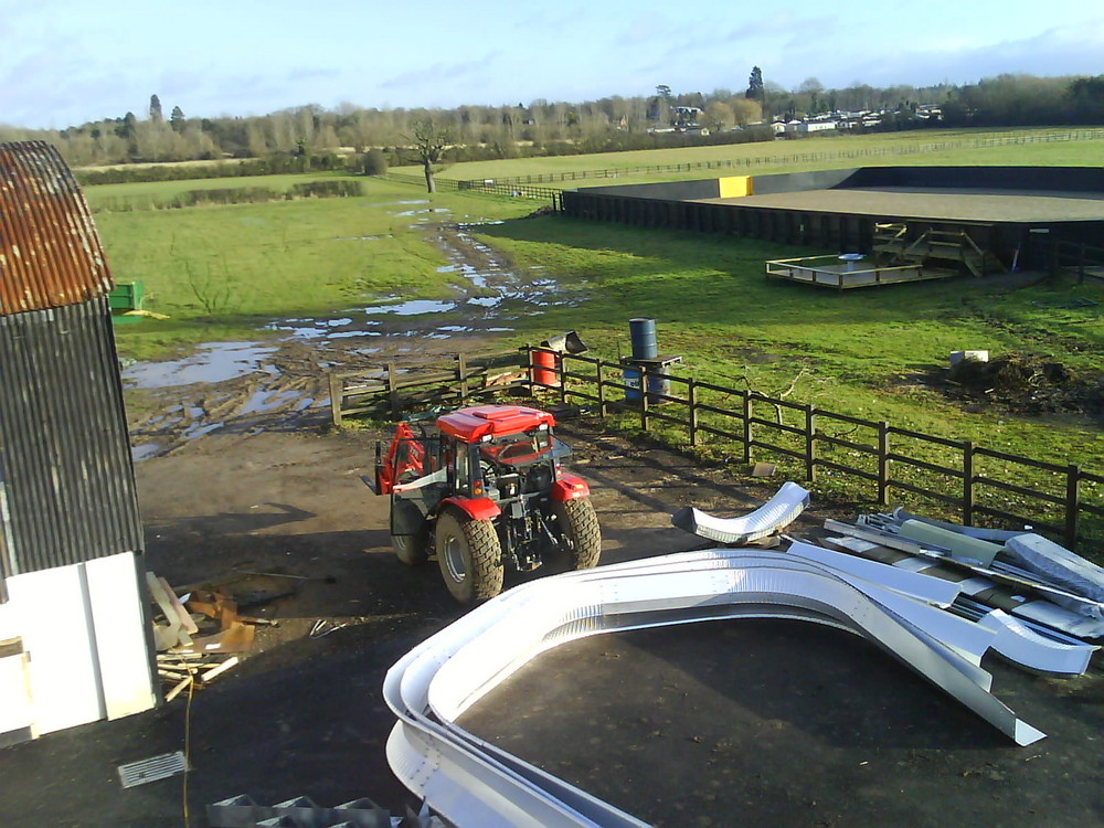 barn in progress