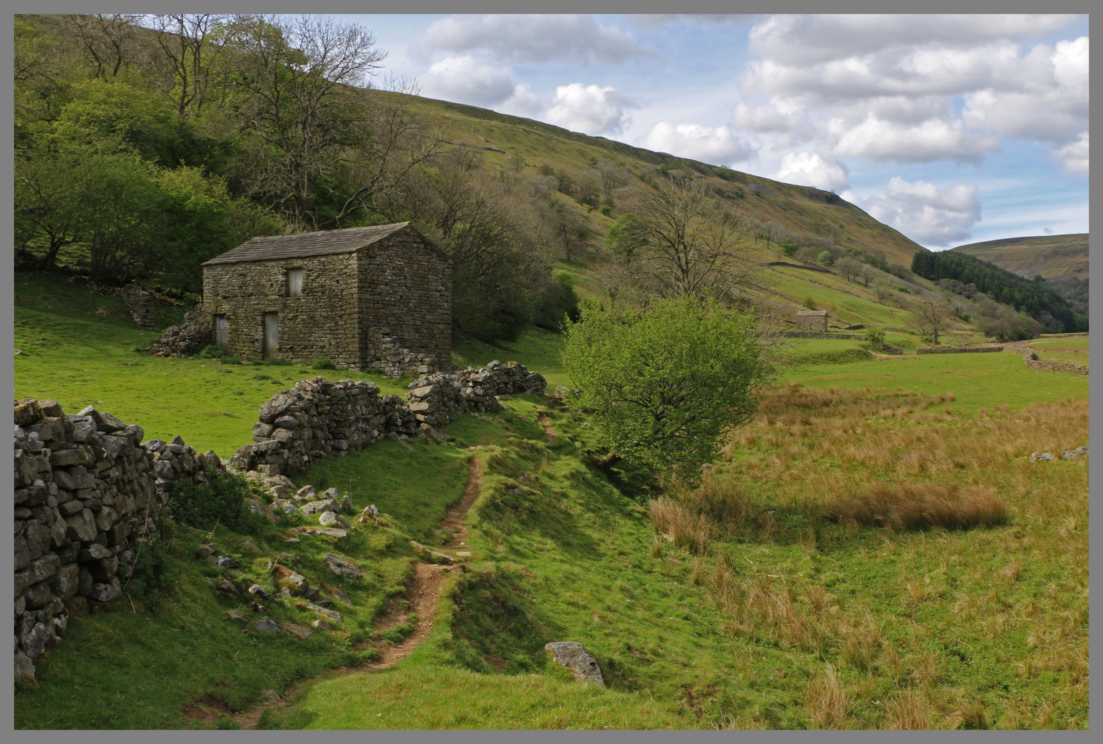 Barn near Kisdon Hill in Swaledale