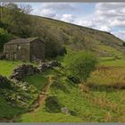 Barn near Kisdon Hill in Swaledale