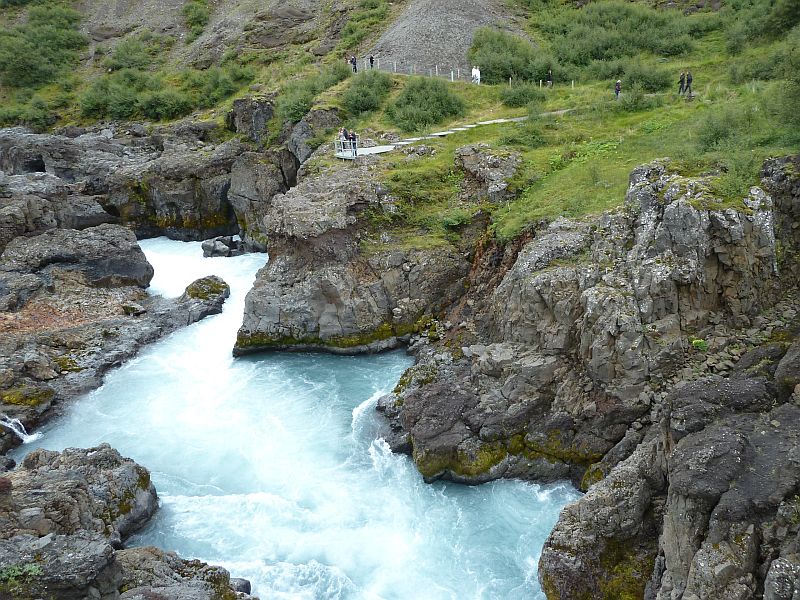 Barnafoss Wasserfall