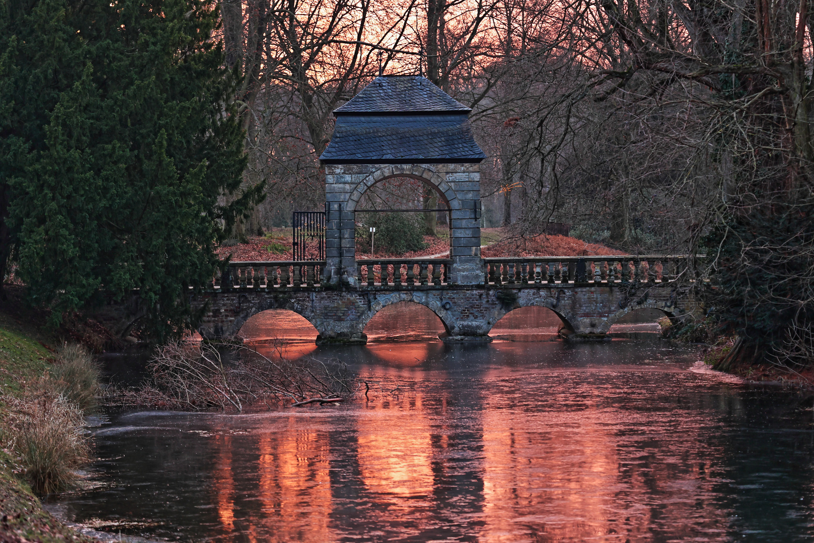  Barockbrücke am  10. 1 2024.....