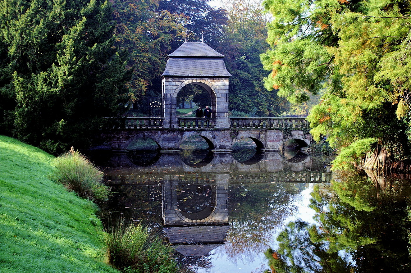 Barockbrücke bei Schloss Dyck...