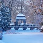 Barockbrücke im Schnee....