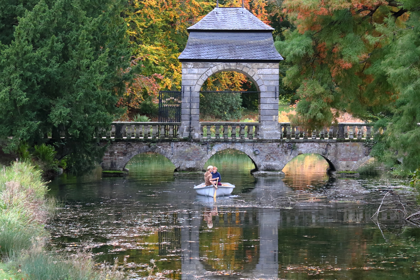 Barockbrücke Schloß Dyck.....