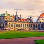 Barocke Herbstansichten im Zwinger