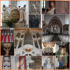 Barocke Innenausstattung der Stadtkirche St. Marien in Weida