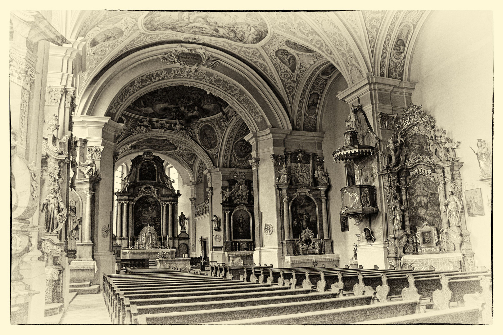 Barocke Kirche in Bayern