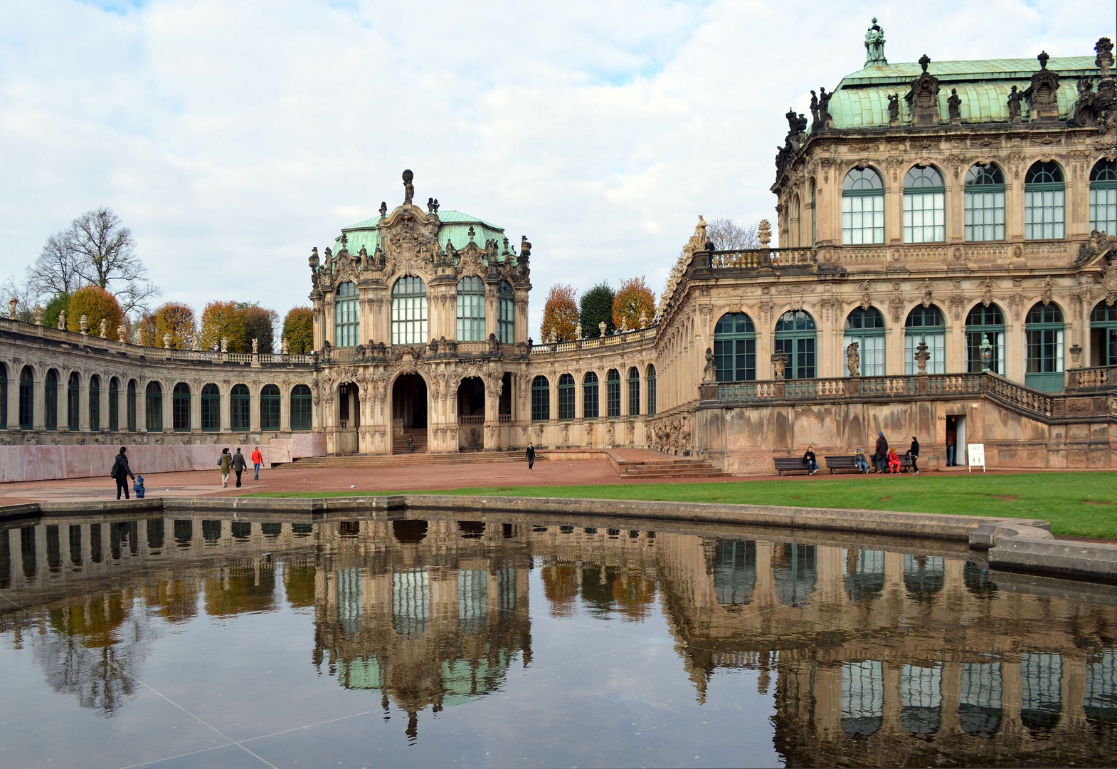 Barocke Pracht: der Zwinger