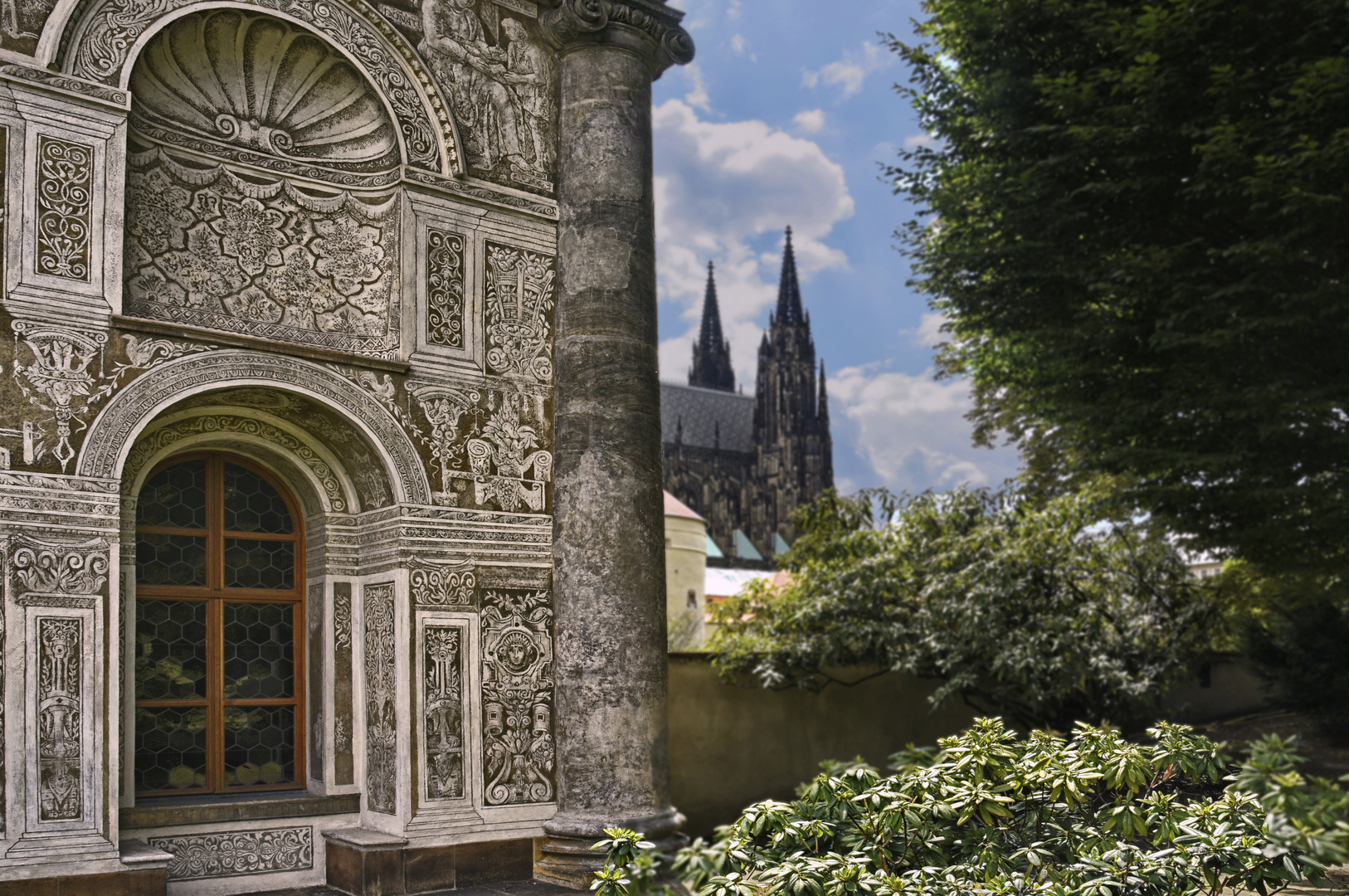 Barocke Strukturen Königlicher Garten