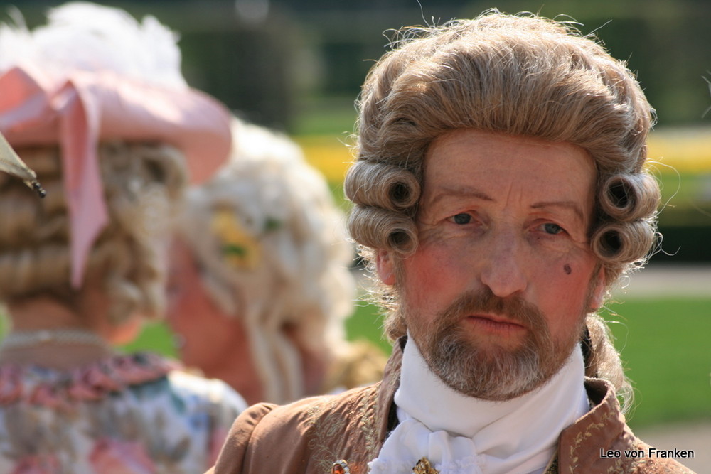 Barocke Szenen im Schlosspark Ludwigsburg