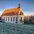 Barocke Wallfahrtskirche Rottenburg am Neckar im Morgenlicht