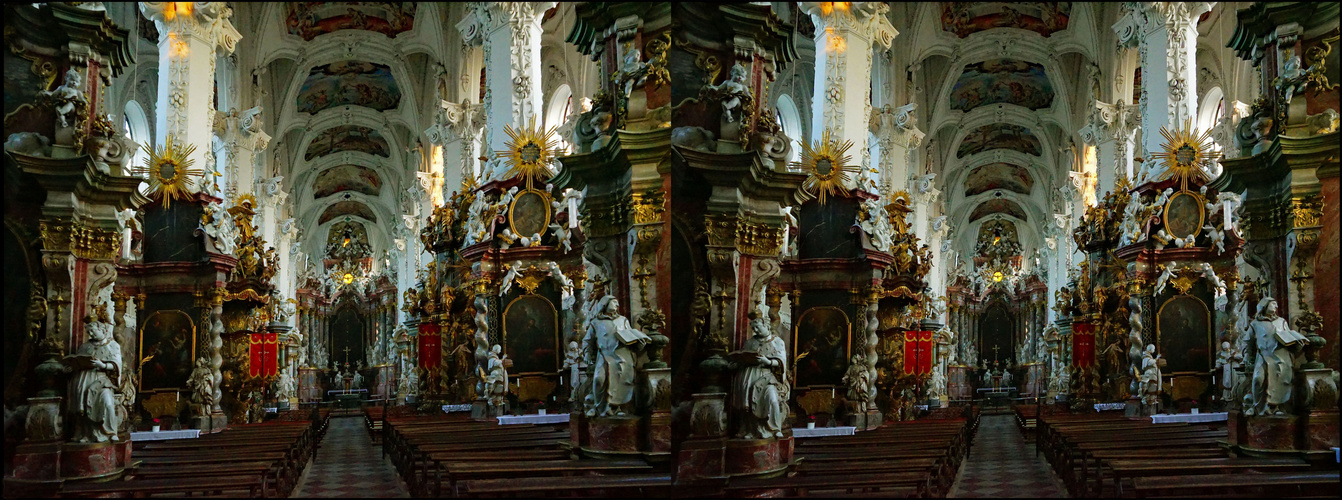 Barocke Wucht in Kloster Neuzelle (3D-X-View Cha)