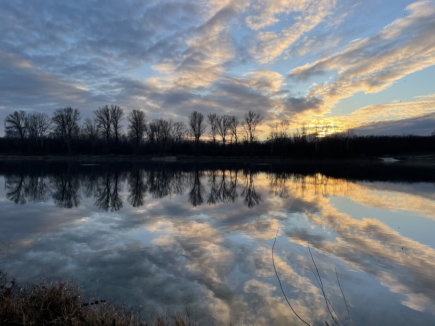 Barocker Winter an der Donau