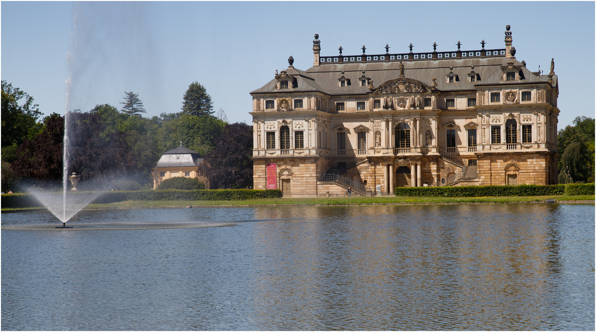 barockes Lustschloss in Dresden