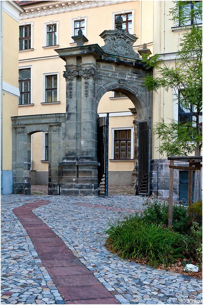 Barockes Portal - Ausgang Möllenvogtei