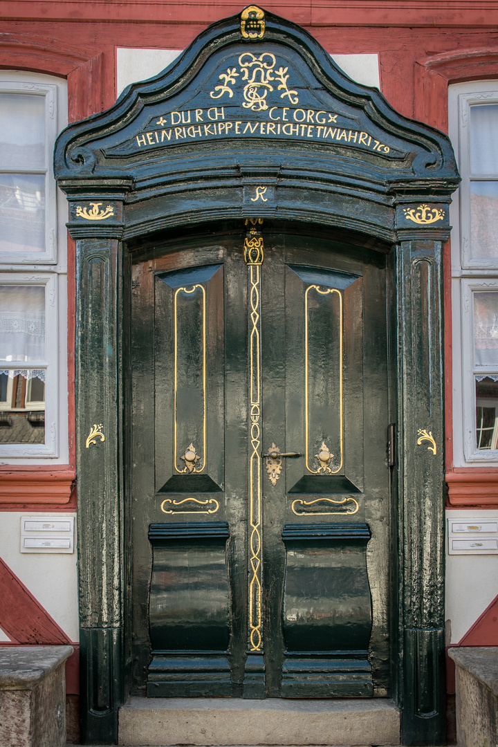 barockes Portal - Einbeck