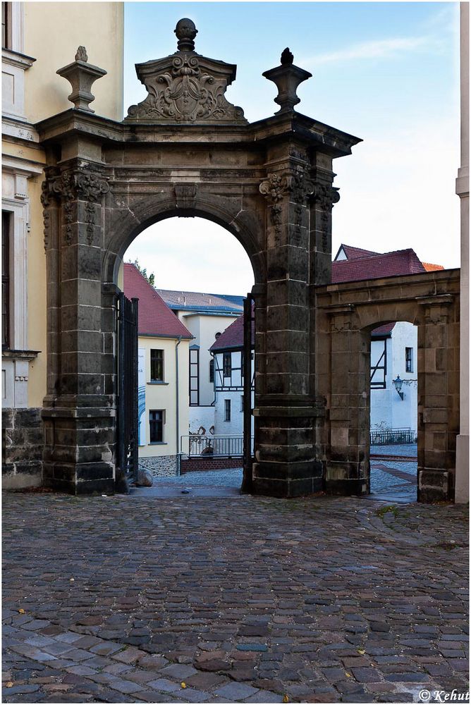 Barockes Portal - Eingang Möllenvogtei