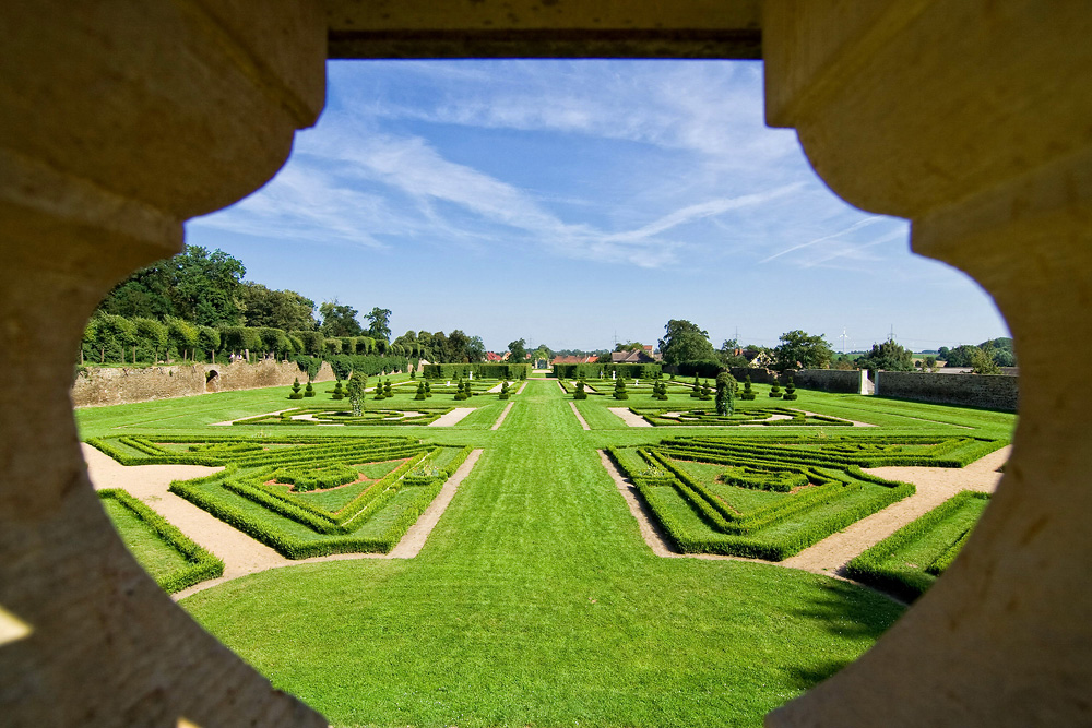 Barockgarten des Schlosses Hundisburg