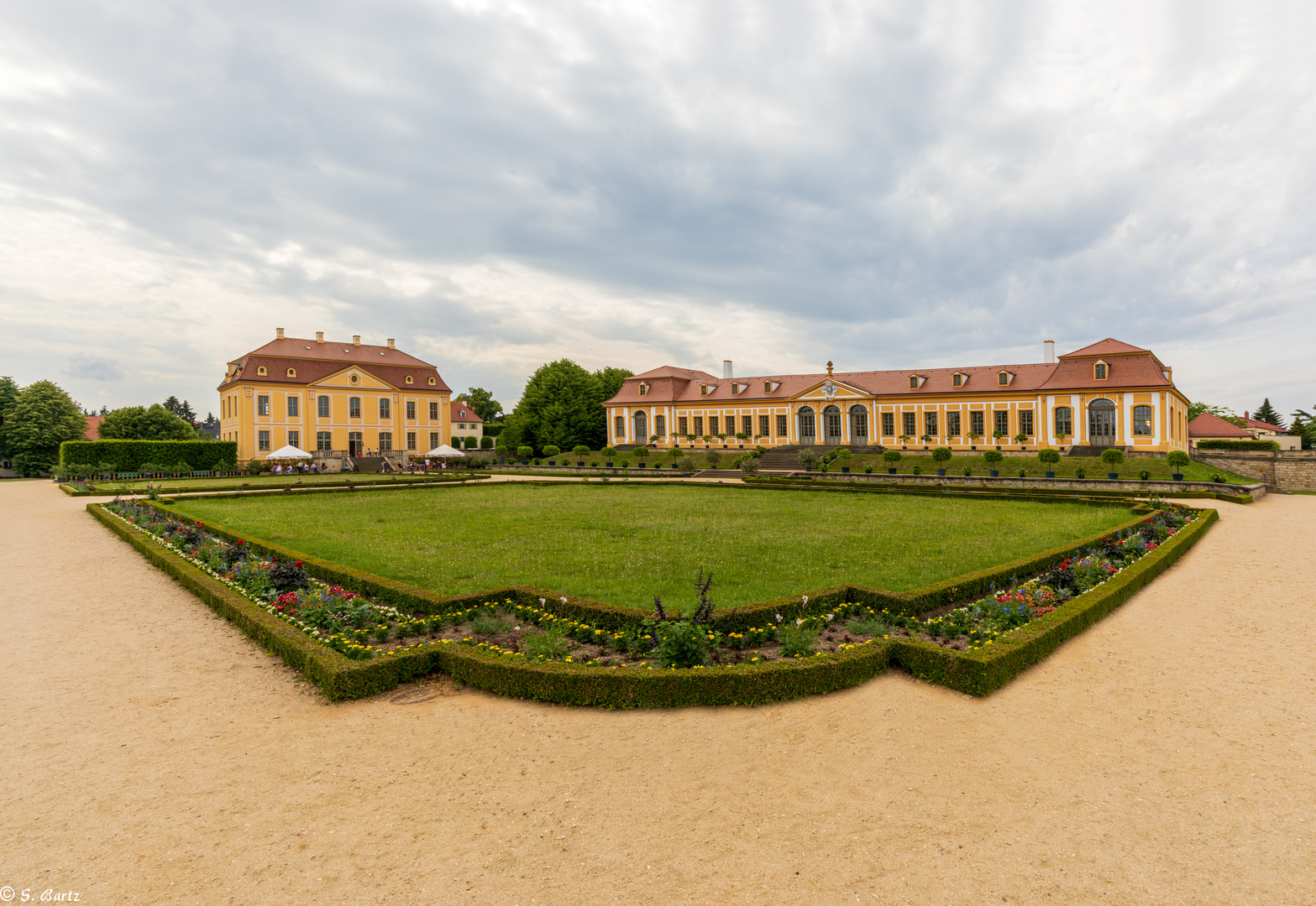 Barockgarten Großsedlitz  (5) - Friedrichschlösschen & Obere Orangerie 