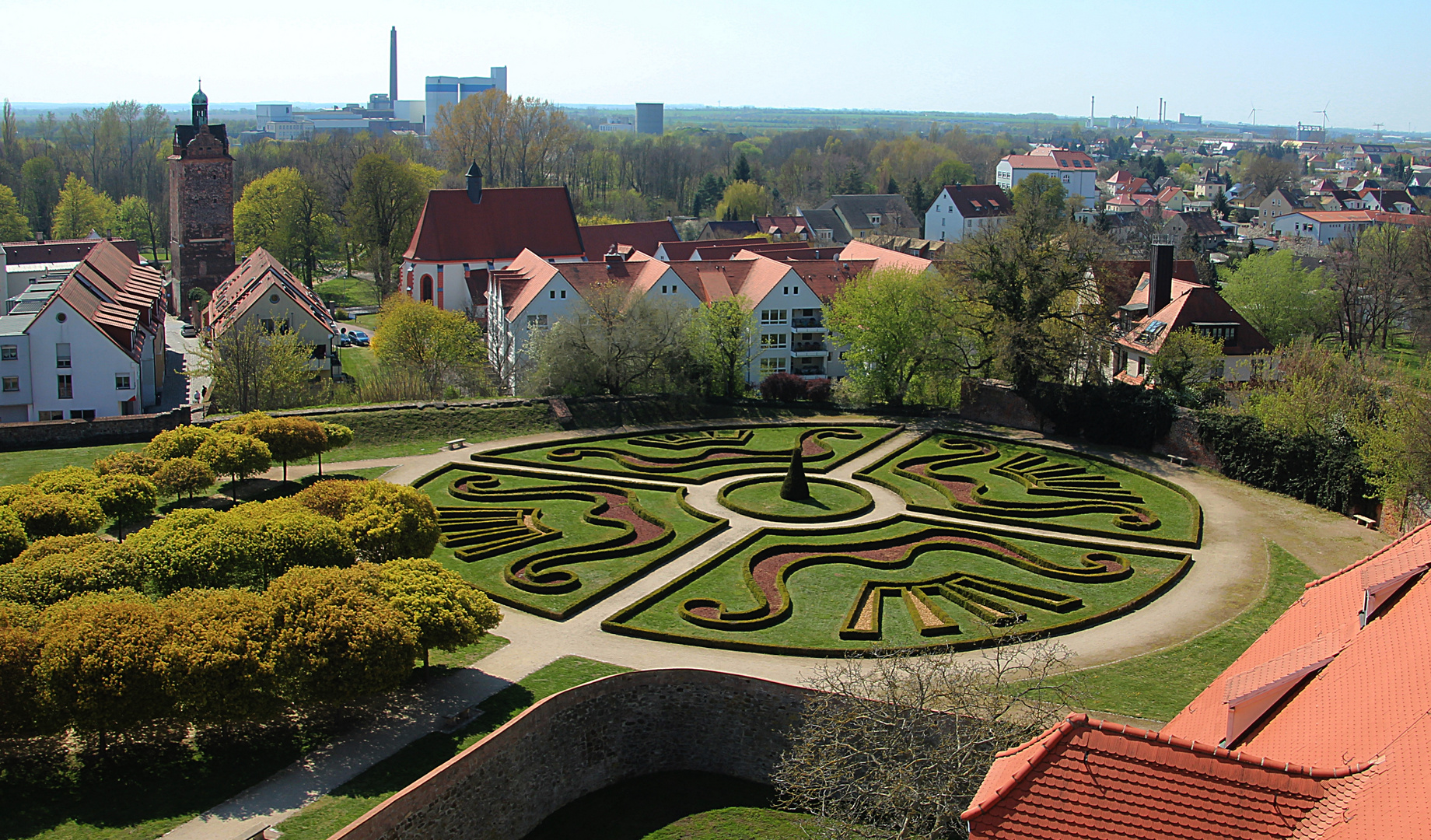 Barockgarten Schloss Delitzsch