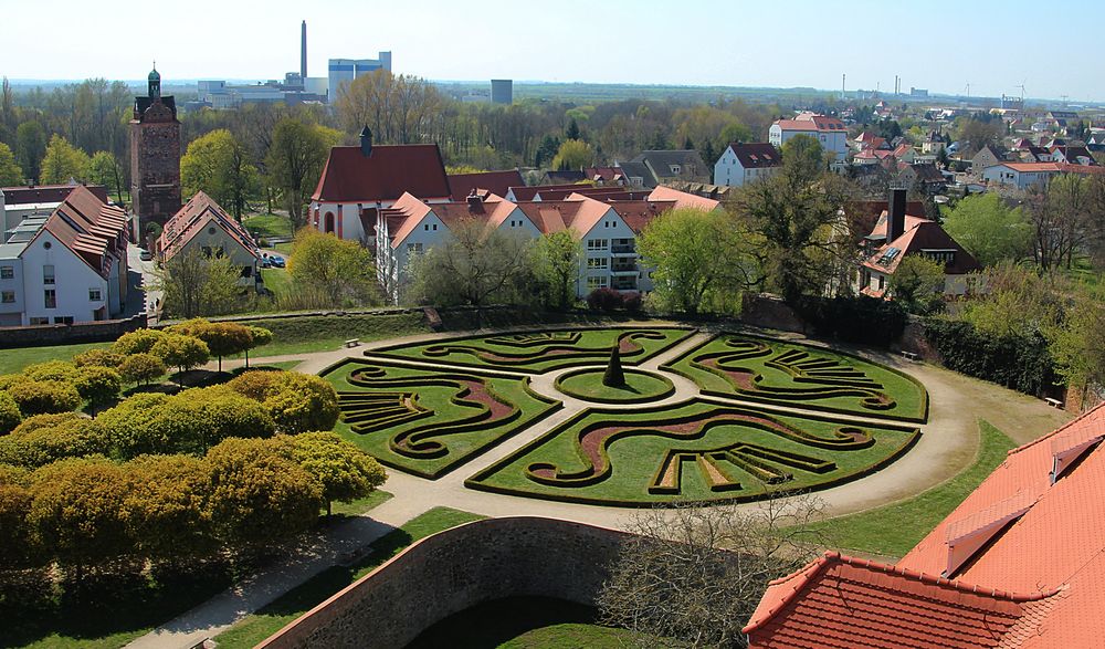 Barockgarten Schloss Delitzsch Foto & Bild world, schloss, natur