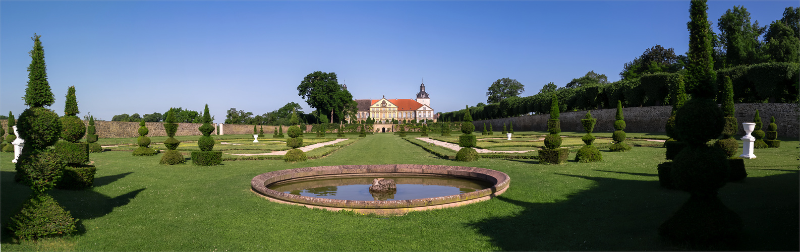 Barockgarten Schloss Hundisburg