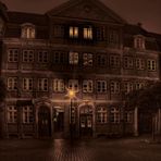 Barockhäuser in der Peterstrasse, Hamburg -  das Brahms Haus 