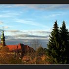 Barockkirche im Herbstlicht