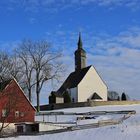 ...Barockkirche im Schnee...