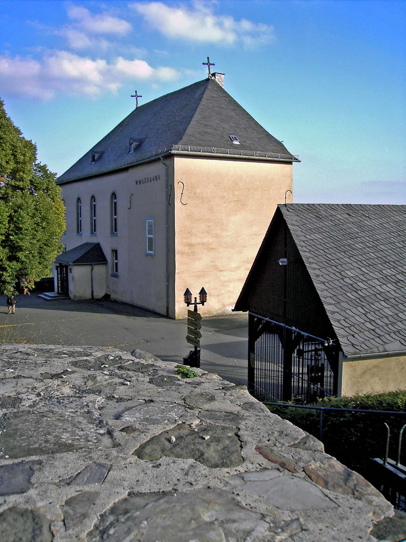 Barockkirche (Wehrkirche) der Burg Greifenstein (Hessen)