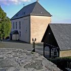 Barockkirche (Wehrkirche) der Burg Greifenstein (Hessen)