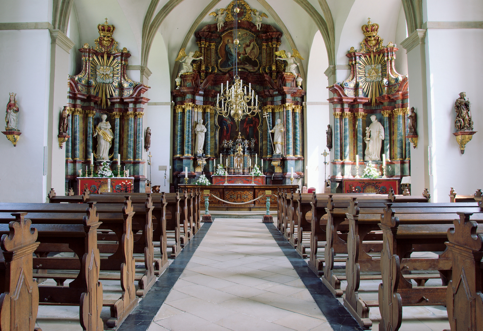 Barockkirche Zwillbrock als HDRI