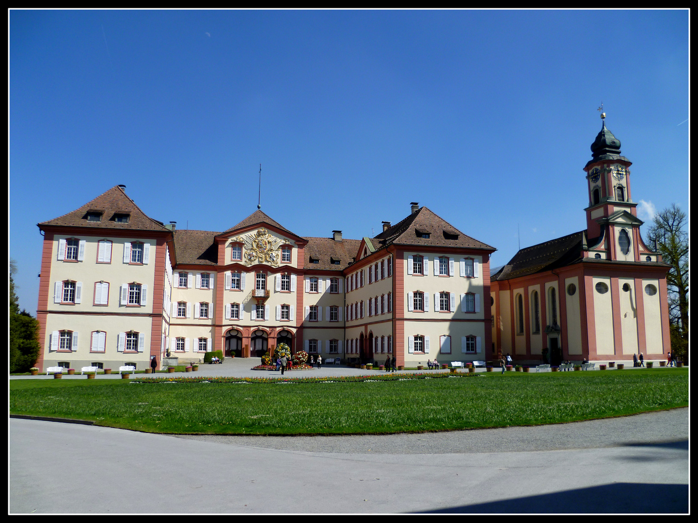 Barockschloss auf der Insel Mainau