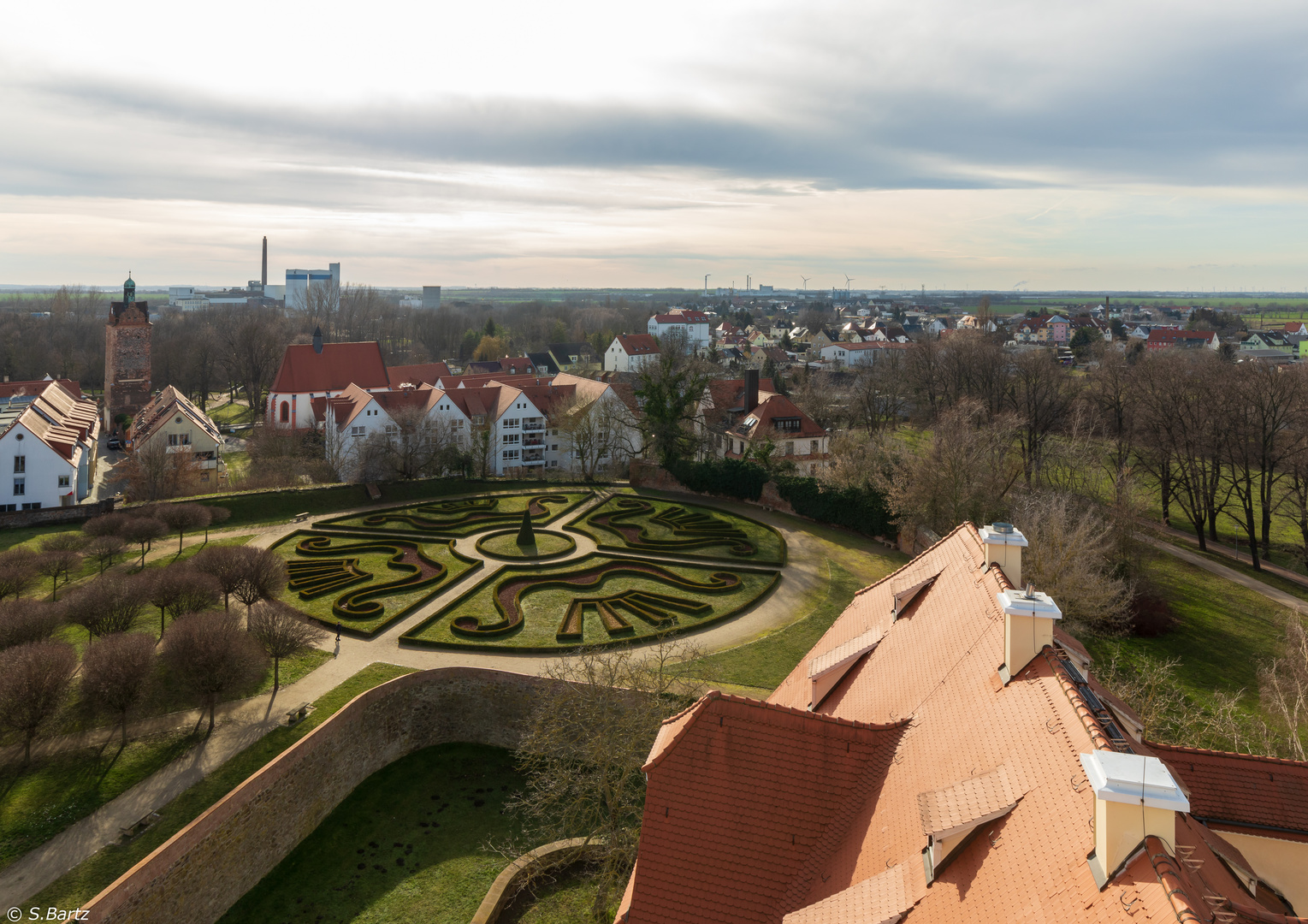 Barockschloss Delitzsch (4) - Schlossgarten